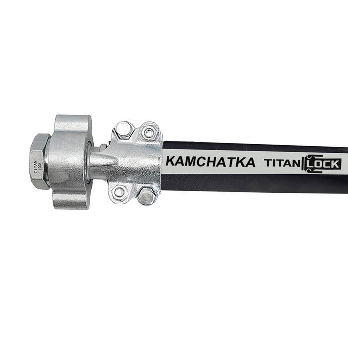 Рукав для пара и горячей воды, напорный "KAMCHATKA", вн.диам. 102мм, TL100KT TITAN LOCK