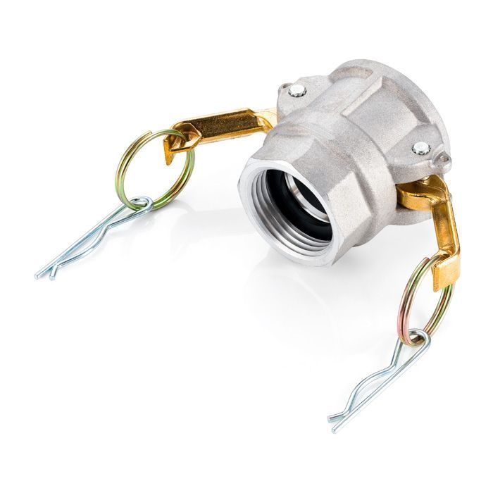 Камлок алюминиевый тип D розетка, внутр. резьба BSP 1", TL100DAL TITAN LOCK