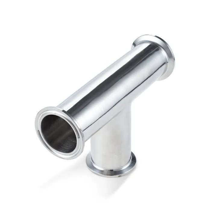 Тройник Clamp DN 20, нерж. сталь 316, TLTE20CLSS TITAN LOCK