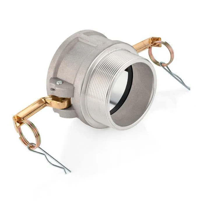 Камлок алюминиевый тип B розетка, наруж. резьба BSP 8", TL800BAL TITAN LOCK