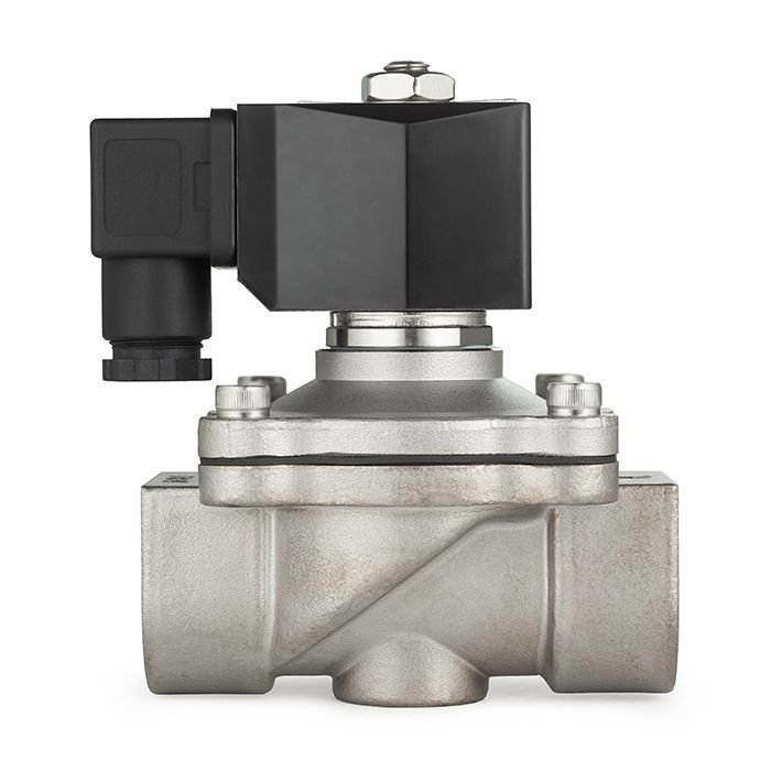 Соленоидный клапан нормально-закрытый, прямого действия, 220В, PN10, Нерж.304/FKM, DN15, TLSC15/10FK1S TITAN LOCK