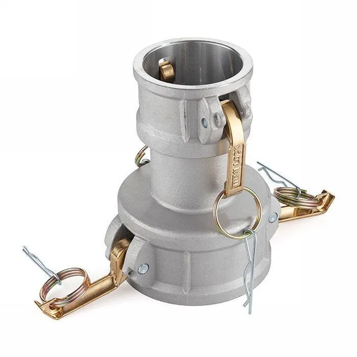 Камлок алюминиевый тип DD (переходник розетка 2" х розетка 3"), TL2030DDAL TITAN LOCK