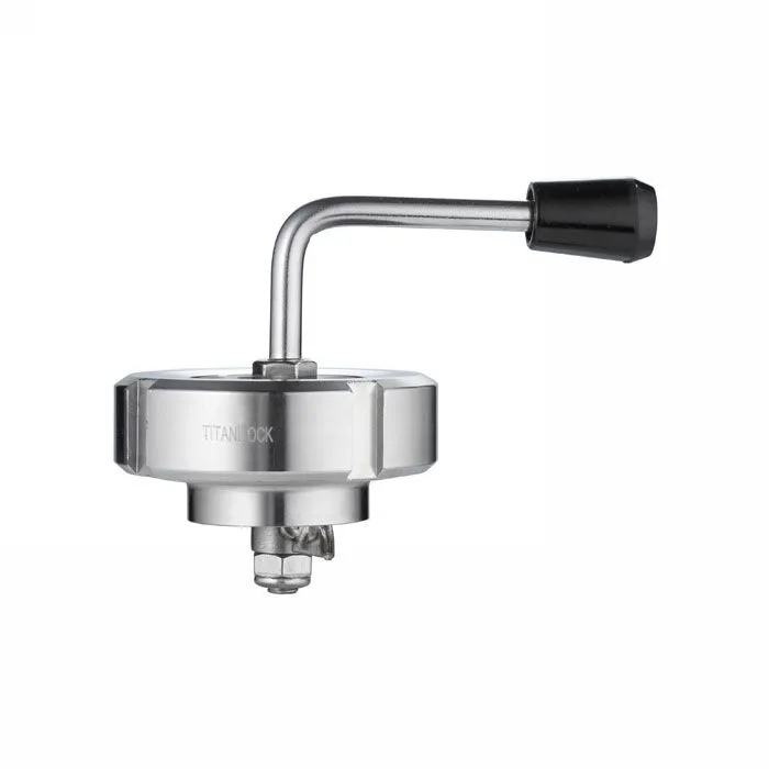 Диоптр гаечный под сварку, нержавеющий, со скребком, DN40, TL040DWWDS TITAN LOCK