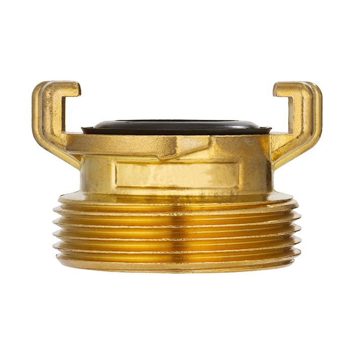 Универсальное соединение для воды NEPTUN (GEKA) с наружной резьбой BSP 1", латунь, TLNPM1-BR TITAN LOCK