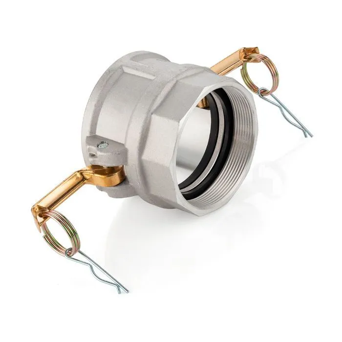 Камлок алюминиевый тип D розетка, внутр. резьба BSP 8", TL800DAL TITAN LOCK