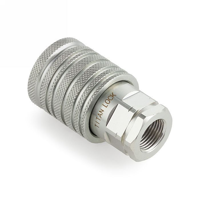 1/2 in, БРС серия M, ISO 5675, розетка с метрической внутр. резьбой, оцинк. сталь TL4M-SF/20X1.5 TITAN LOCK