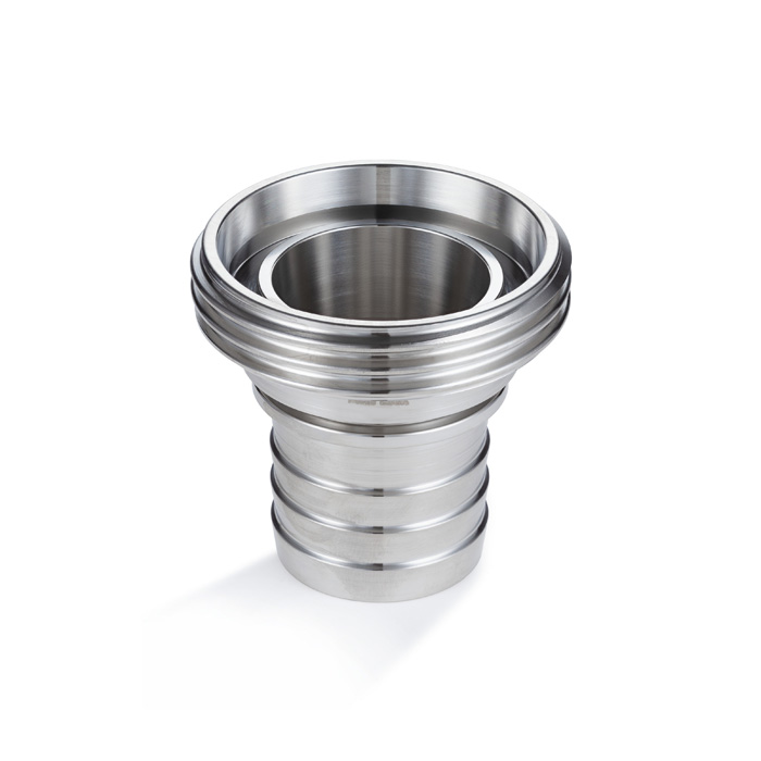 Резьбовой штуцер под рукав DIN 11851 DN100 нерж. 304 TL100THRS TITAN LOCK