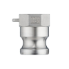 Камлок нержавеющий тип А ниппель, внутр. резьба BSP 1 1/2", AISI304, TL150ASS TITAN LOCK