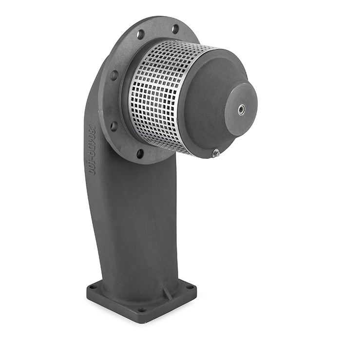 Пневматический донный клапан, низкопрофильный, алюминий, 4in, TL400PBV-L TITAN LOCK