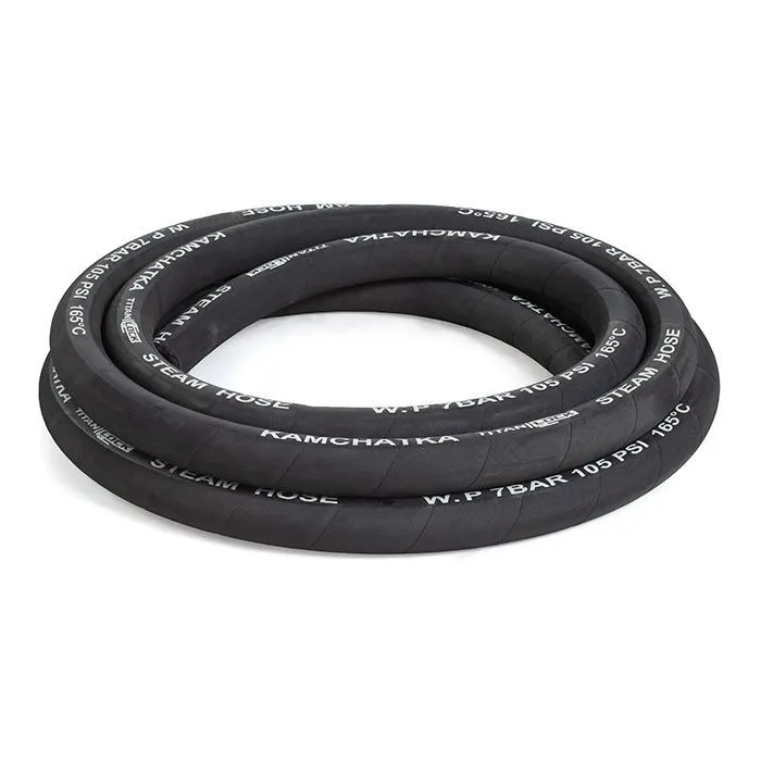 Рукав для пара и горячей воды, напорный "KAMCHATKA", вн.диам. 76мм, TL076KT TITAN LOCK