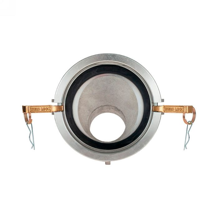 4in переходник гравитационный для API адаптера, с камлоком 3in алюминий TL400GA300AL TITAN LOCK