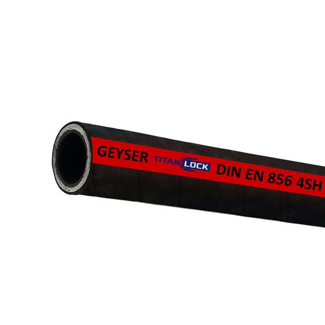 Рукав высокого давления GEYSER 4SH EN856, внутр.диам. 32мм, TLGY032-4SH TITAN LOCK