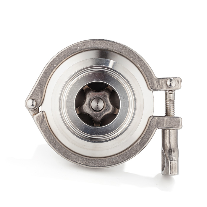 Обратный клапан нержавеющий (AISI304) DN80, типа clamp-clamp TLCV080CLS TITAN LOCK