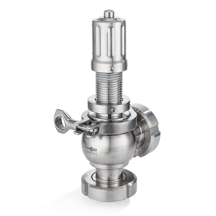 Предохранительный клапан нержавеющий гайка, DN50, TLSV50N-S TITAN LOCK