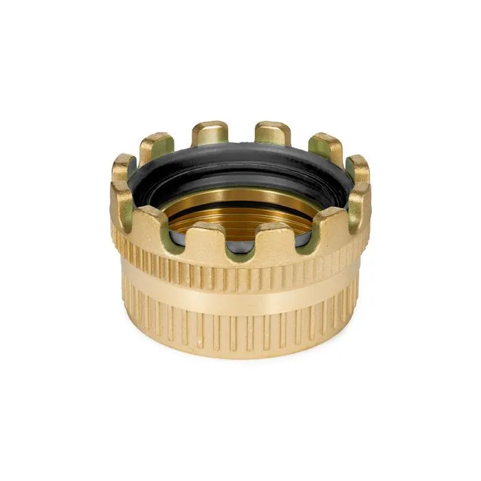 Соединение TankWagen, муфта (мама), латунь, TLMK100BR TITAN LOCK