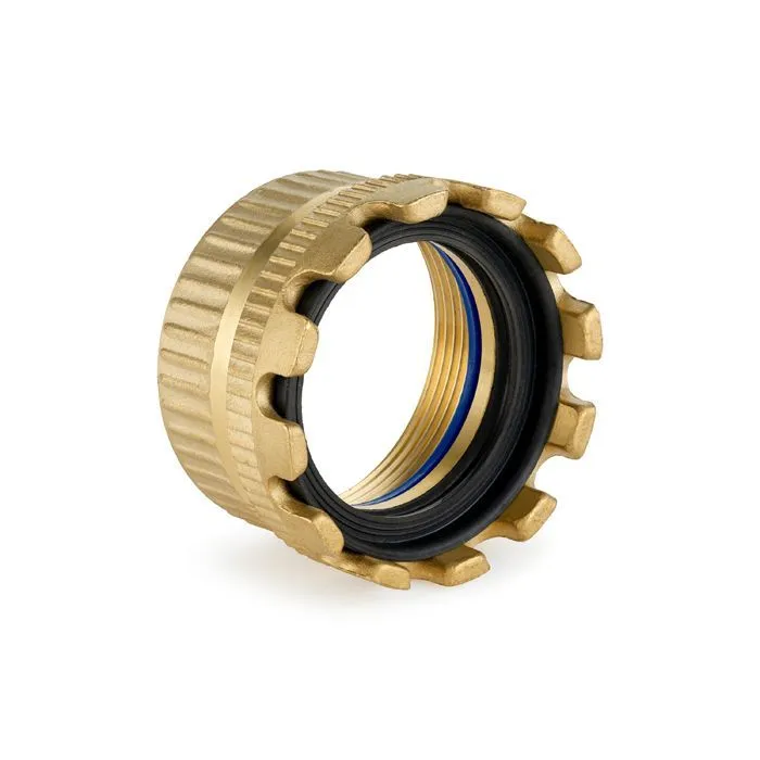 Соединение TankWagen, комплект (муфта MK б/рукоятки + штуцер под рукав), латунь, TLMKS80BR TITAN LOCK