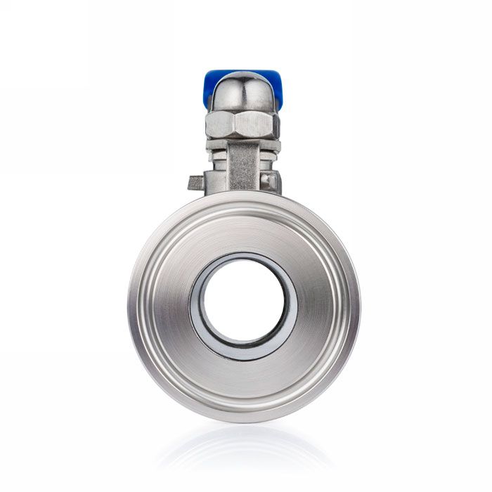 Пищевой шаровый кран полнопроходной типа "clamp-clamp", DN80 нерж. 304, TL80SBV-CL TITAN LOCK
