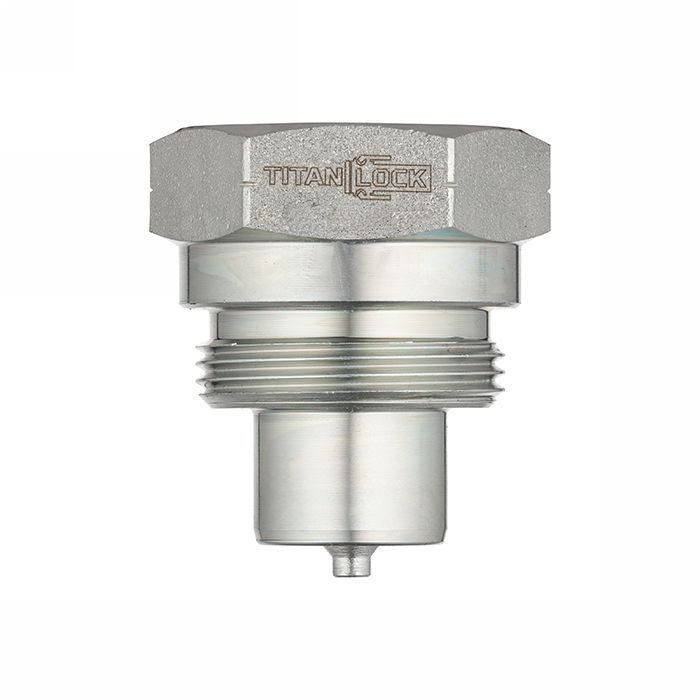 3/8in, БРС серия T резьбовая, ISO 14540, ниппель, оцинк. cталь, резьба NPT TL3TMN TITAN LOCK