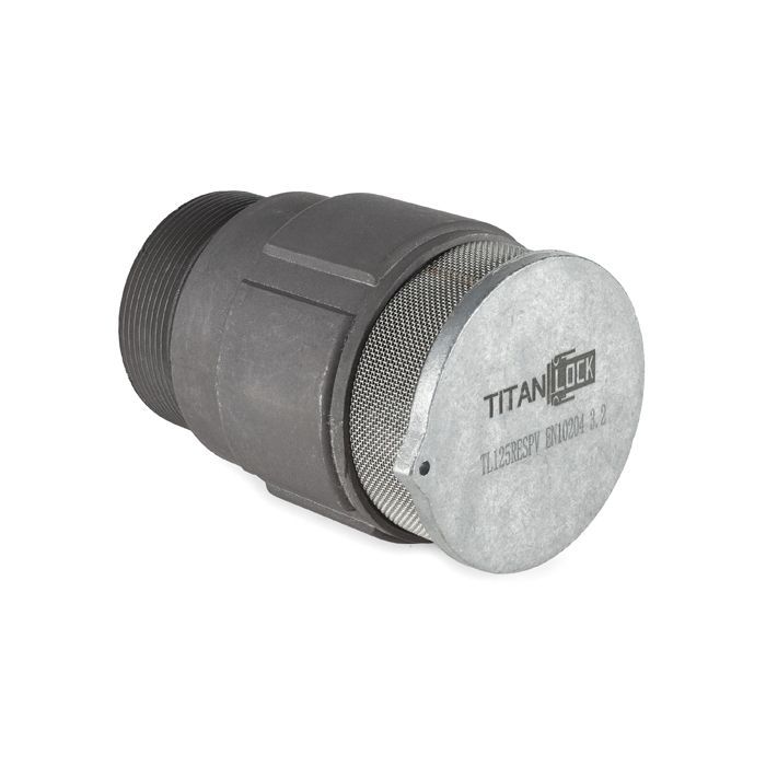 Предохранительный дыхательный клапан, алюминий, 1,25in, TL125RESPV TITAN LOCK