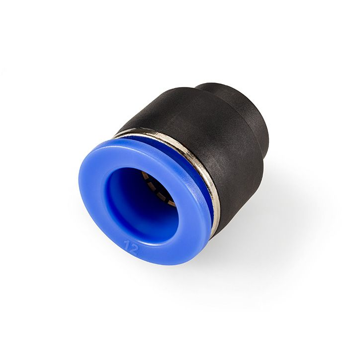 Фитинг-заглушка цанговая пневматическая, 8 мм, пластик, тип PPF, TLP-PPF8 TITAN LOCK