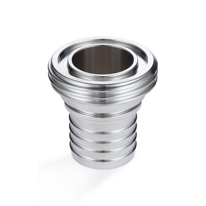 Резьбовой штуцер под рукав SMS 1 1/4" нерж. 316 TL1.1/4THRSS-S TITAN LOCK