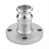 Камлок нержавеющий тип FA, ниппель с фланцем 1", AISI316, TL100FASS TITAN LOCK