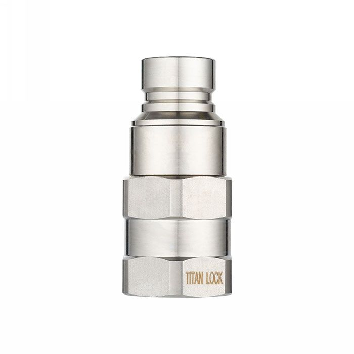 3/8in, БРС серия C, ISO 16028, ниппель, нерж. сталь 304, G1/2" TL3CM-S-G1/2 TITAN LOCK