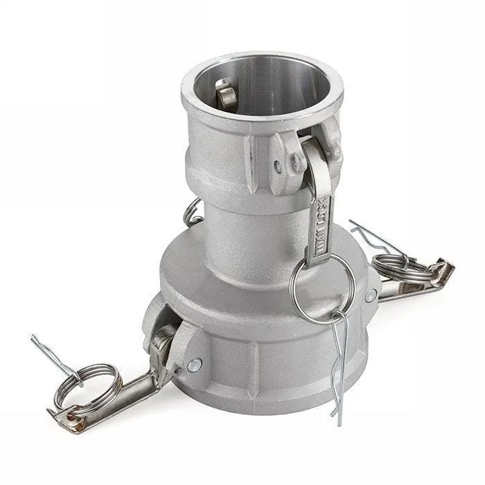 Камлок нержавеющий тип DD (переходник розетка 3" х розетка 4"), AISI316, TL3040DDSS TITAN LOCK