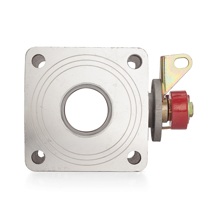Кран шаровый для бензовоза, квадратный фланец, алюм., DN75, TL300BVSF-AL TITAN LOCK