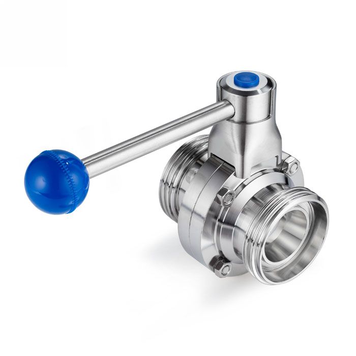 Кран шаровый нержавеющий (AISI304) DN100, типа резьба-резьба, DIN TLHBV100THS TITAN LOCK