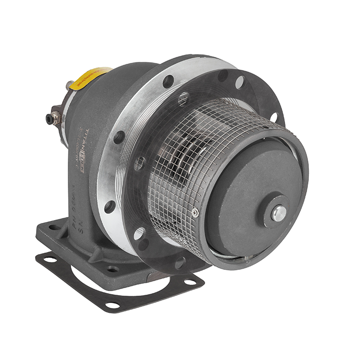 Пневматический донный клапан, квадратный фланец, алюминий, 4in, TL400PBV-S TITAN LOCK