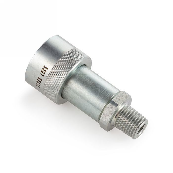 1/4in, БРС серия T резьбовая, ISO 14540, розетка, оцинк. cталь, резьба NPT TL2TFN TITAN LOCK