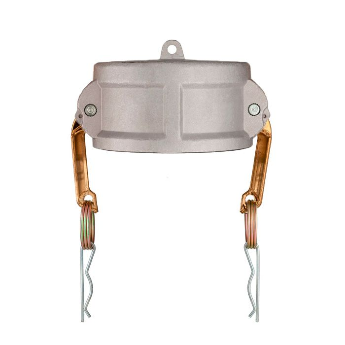 Камлок алюминиевый тип DC серия "EcoLine", заглушка для ниппеля 8", TL800DCAL-EL TITAN LOCK