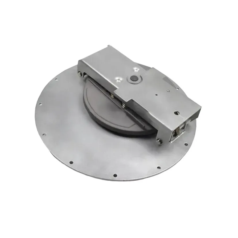 Крышка с люком для автоцистерны, без отверстий, алюминий, 500мм, TL500MC TITAN LOCK