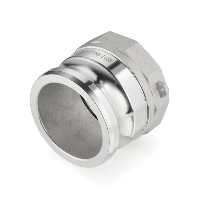 Камлок алюминиевый тип А серия "EcoLine" ниппель, внутр. резьба BSP 5", TL500AAL-EL TITAN LOCK