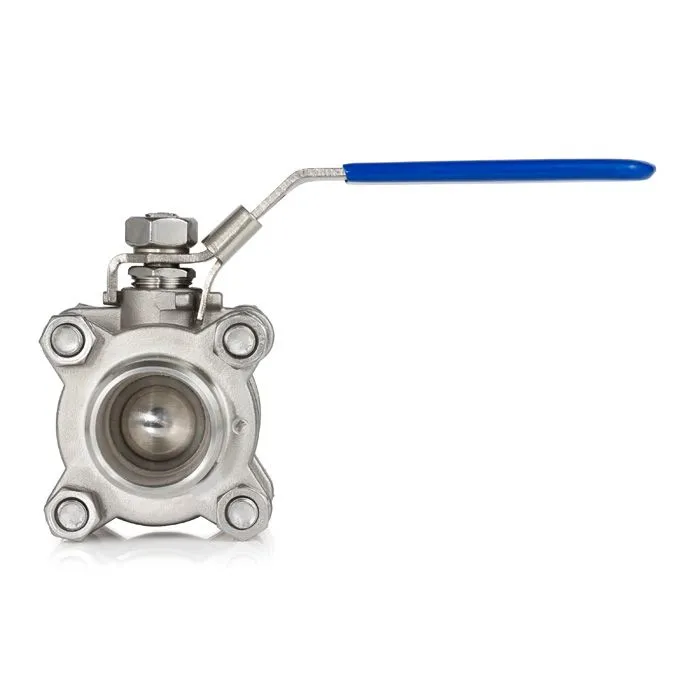 1in, Трехсоставной шаровый кран из нержавеющей стали (AISI 304) типа "сварка-сварка", TL100TPBVSS-WD TITAN LOCK