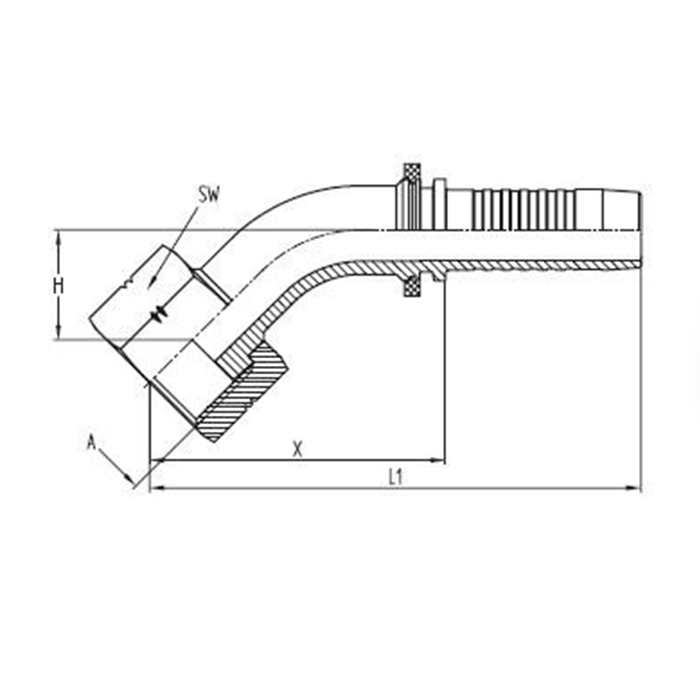 ORFS 45°
