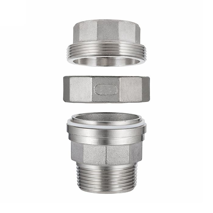 Американка нержавеющая (AISI304) 2", ВР/НР TL2UFM TITAN LOCK