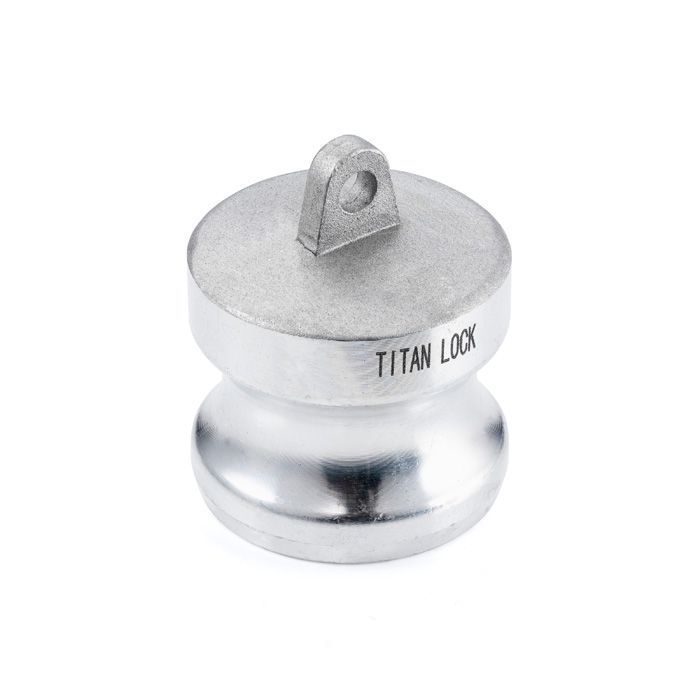 Камлок алюминиевый тип DР серия "EcoLine", заглушка для розетки 1", TL100DPAL-EL TITAN LOCK