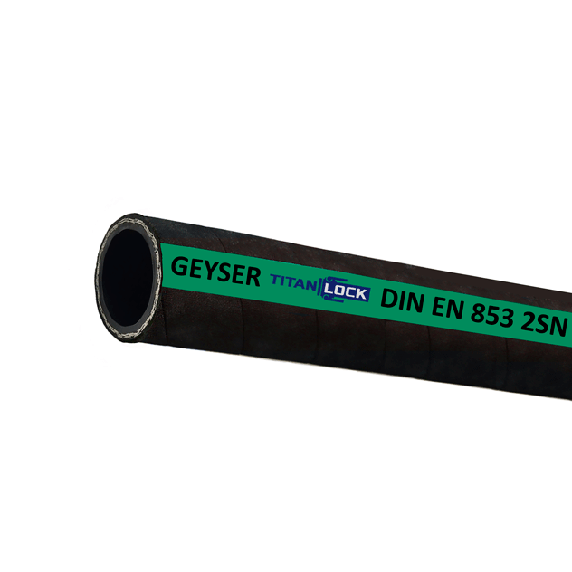 Рукав высокого давления GEYSER 2SN EN853, внутр.диам. 8мм, TLGY008-2SN TITAN LOCK