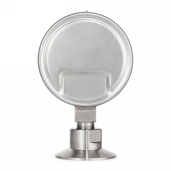 Манометр нержавеющий с мембранным разд.,10/0,2 Бар, Clamp DN50, корп. 100мм, TLSPG50/100CL TITAN LOCK