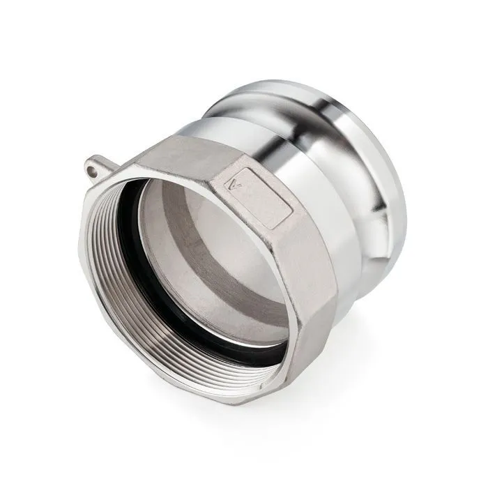 Камлок нержавеющий тип A ниппель, внутр. резьба BSP 3", AISI304, TL300ASS TITAN LOCK