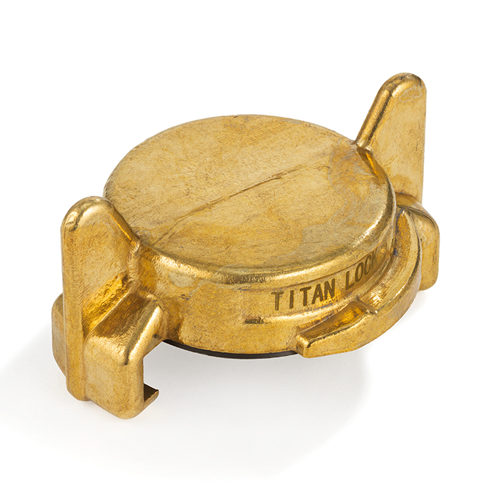 Универсальная заглушка для соединения NEPTUN (GEKA), латунь, TLNPDC-BR TITAN LOCK