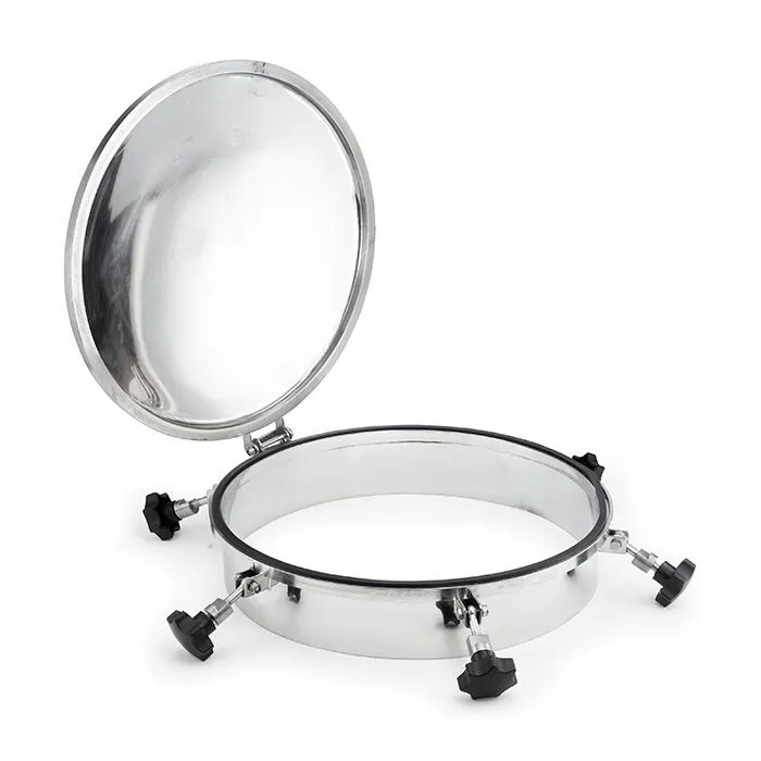 Люк круглый под давление нержавеющий DN800, пласт.ручки, TLTK800SHP TITAN LOCK