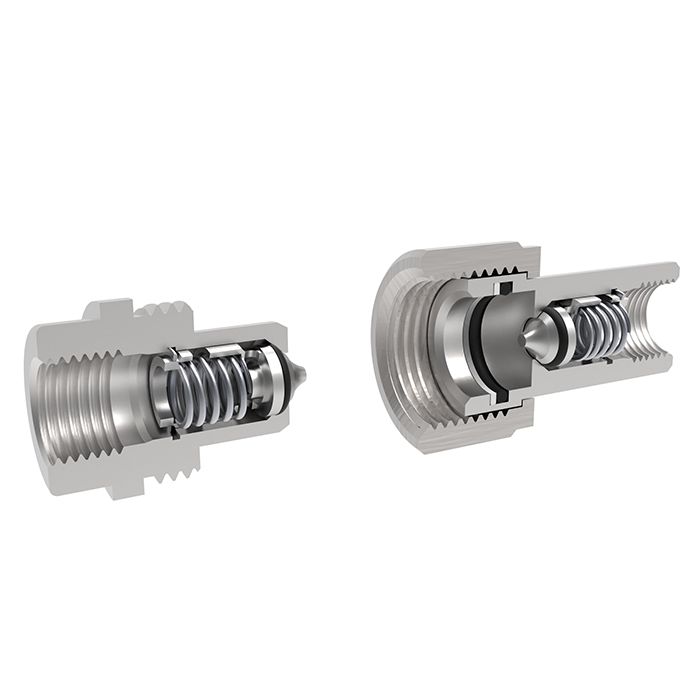1/2in, БРС серия L (TGW) резьбовая, розетка, оцинк. сталь TL4LF TITAN LOCK
