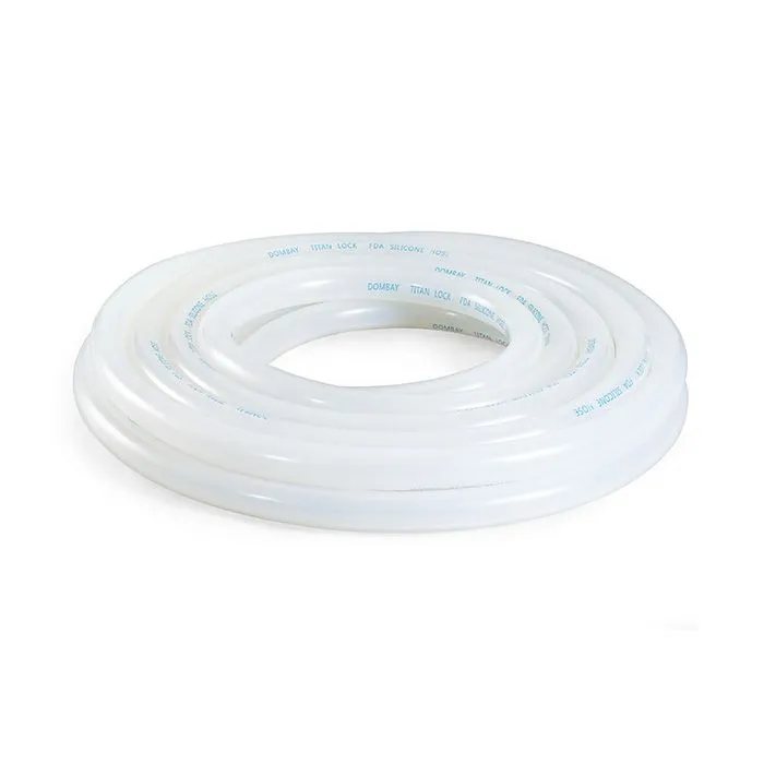 Шланг силиконовый пищевой "DOMBAY", напорный, вн.диам. 8мм, TL008DB TITAN LOCK