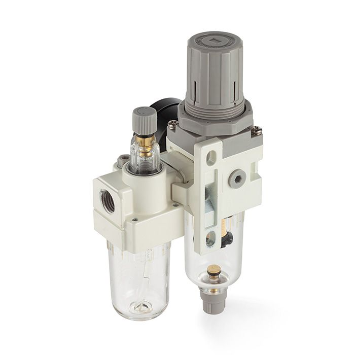 Блок подготовки воздуха AC 3010-02/30, 1/4"-3/8" 2000 л/мин, TLP-AC3010-02/03 TITAN LOCK