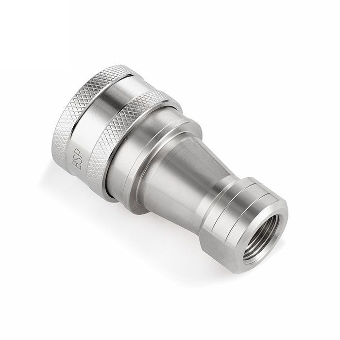 1,5in, БРС серия B, ISO 7241-B, розетка, нерж. сталь 304, TL12BF-S TITAN LOCK