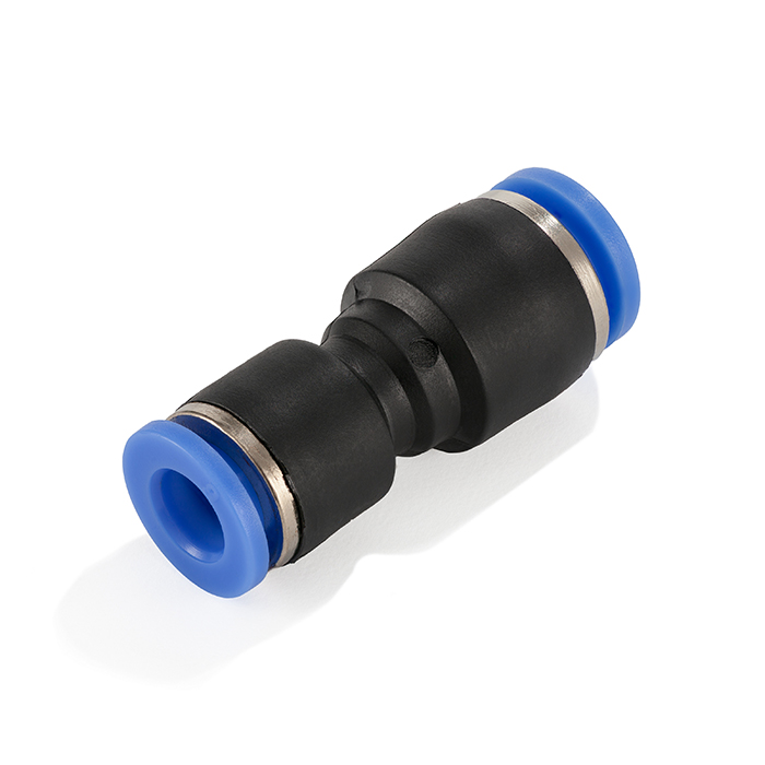 Фитинг-переходник цанговый пневматический, 8-6 мм, пластик, тип PG, TLP-PG8-6 TITAN LOCK