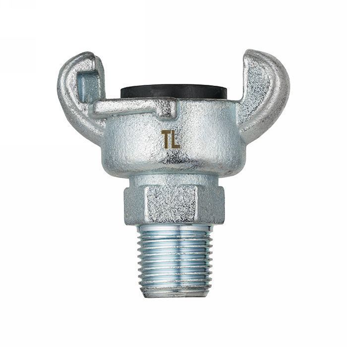 Соединение для воздуха "GERMES" (AIR KING), 1 1/4" с наруж. резьбой NPT, сталь TLGMM1.1/4 TITAN LOCK